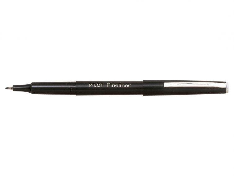 Pilot Fineliner – 0,4–1,2 mm, 4 Farben assortiert