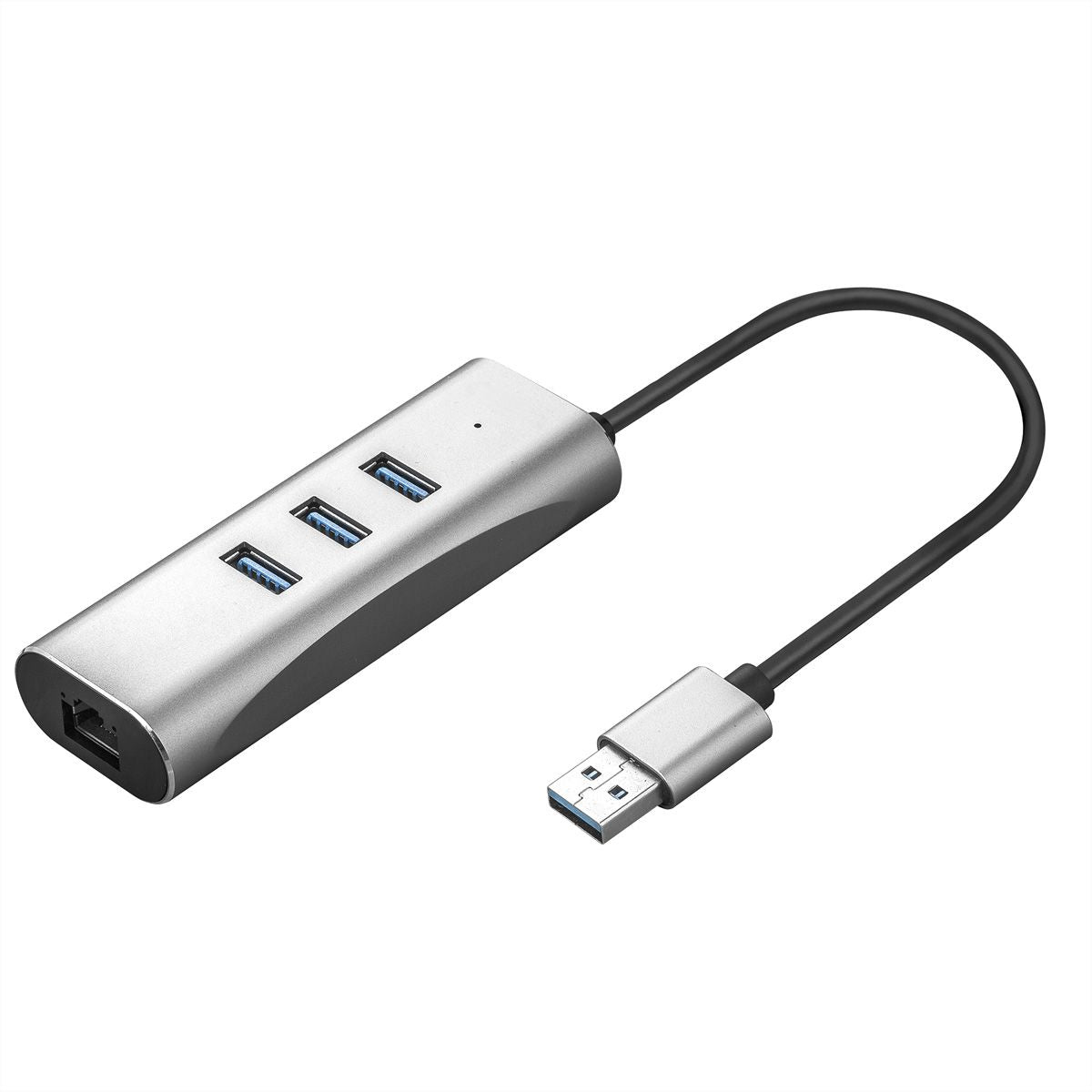 VALUE USB-Hub – 3× USB-A, GbE, für Windows/Mac