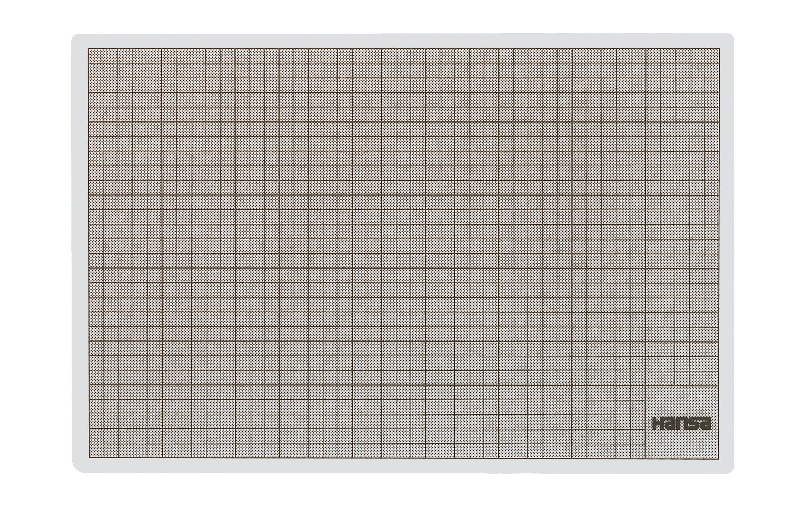 Hansa Schneidematte 300 × 450 mm, grau