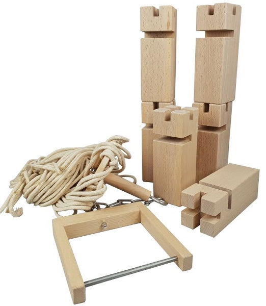 Goki Fröbelturm – Geschicklichkeitsspiel, 2–16 Spieler, ab 3 Jahren
