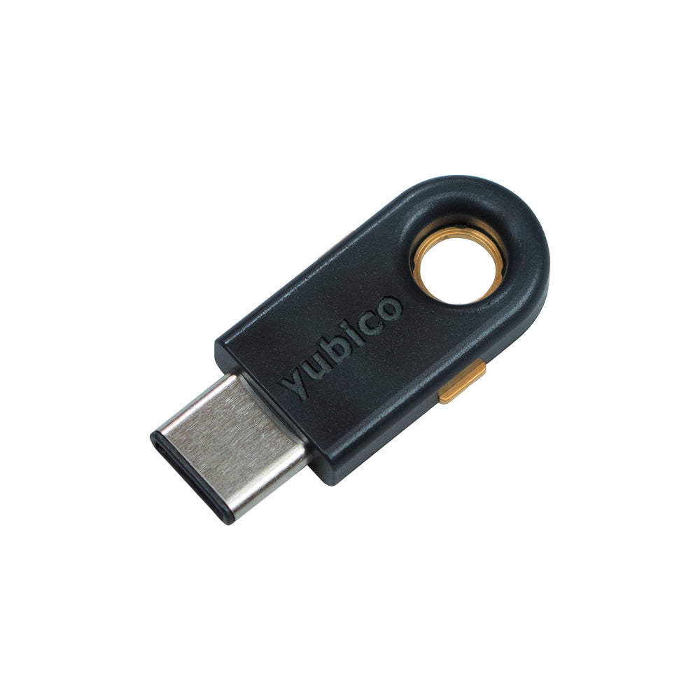 Yubico FIDO-HID-Gerät YubiKey 5C – für Windows, Mac OS, Linux, schwarz, IP68