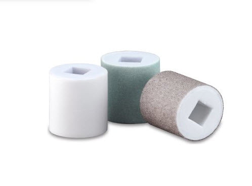 Trisa Ersatzrollen – für Trisa Perfect Nails – 3 Stk – braun, grau, weiss