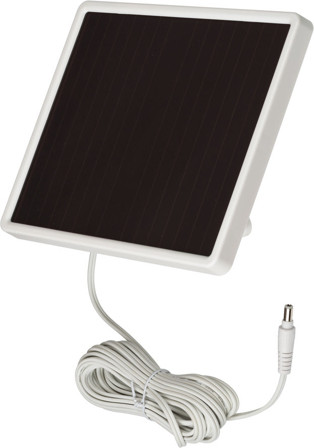 Brennenstuhl Aussenwandleuchte – 6000 K – IP44 – Akku & Solar – mit Bewegungsmelder – Weiss – Kunststoff