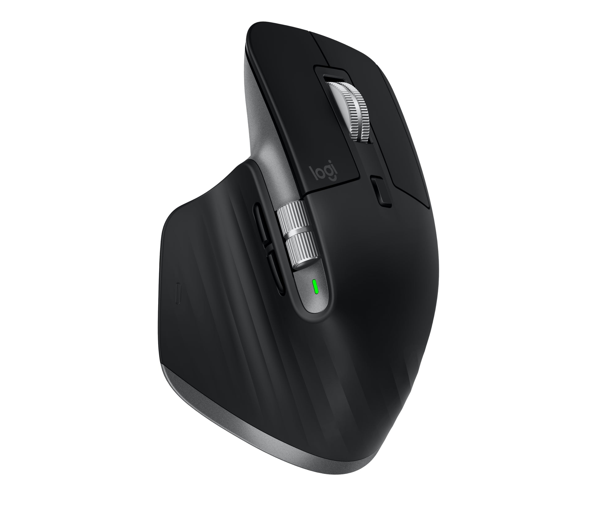 Logitech MX Master 3S für Mac Ergonomische Maus – kabellos, USB-A, 8'000 dpi, 7 Tasten, für Rechtshänder, grau