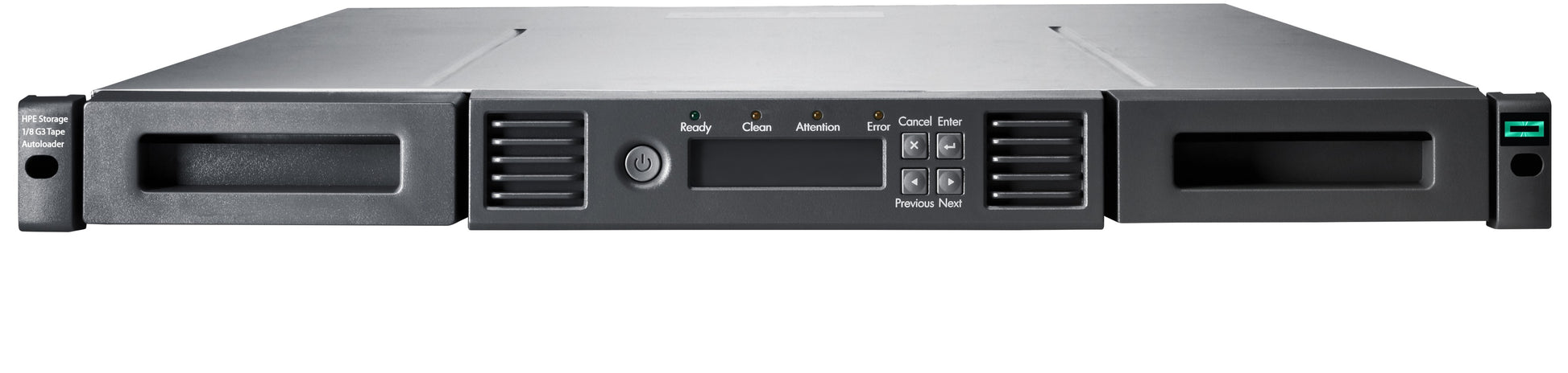 HPE MSL 1/8 – 1U 8-Bay Speicher-System, FC, 150 TB (5 × 30 TB)