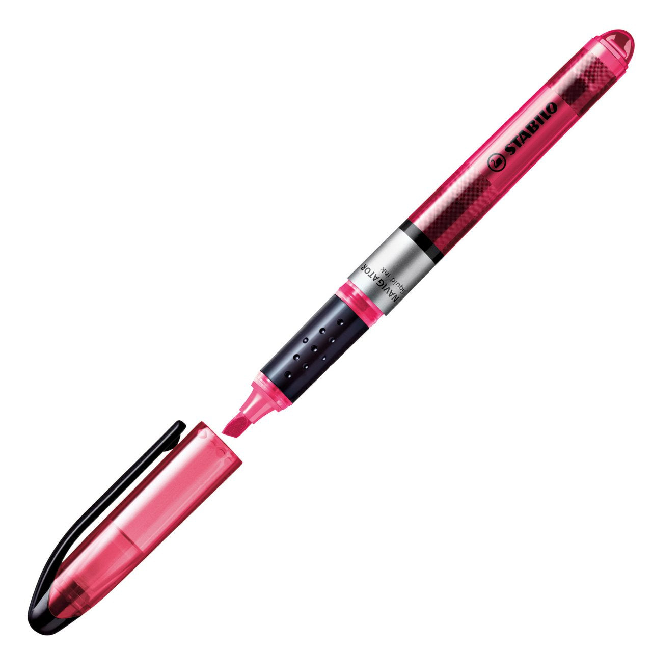 STABILO Navigator Textmarker Rosa – Keilspitze, 1–4 mm