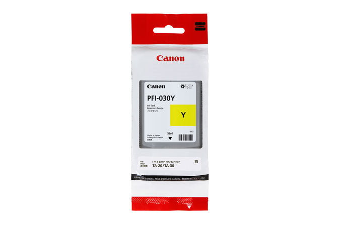 Canon PFI-030Y Gelbe Pigmenttinte – kompatibel mit imagePROGRAF, 55 ml