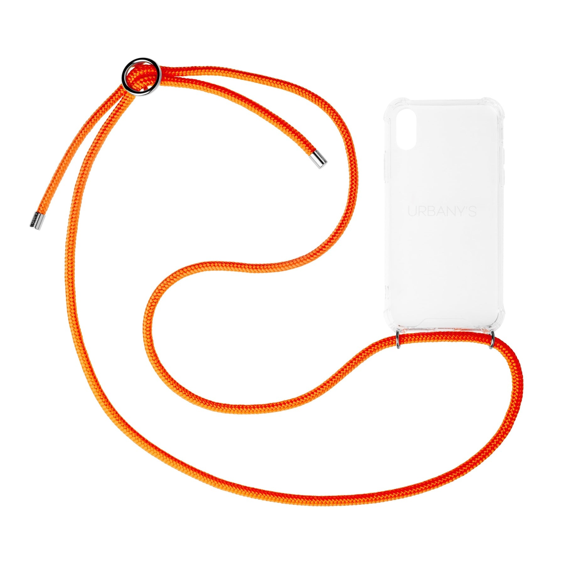 Urbany's Necklace-Hülle Aperol Spritz – für Apple iPhone 15 Plus – TPU