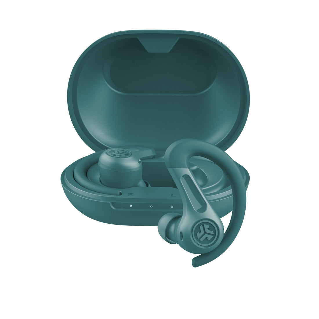 JLab JBuds Sport ANC 4 TWS In-Ear – mit Ladecase, Türkis, BT 5.2