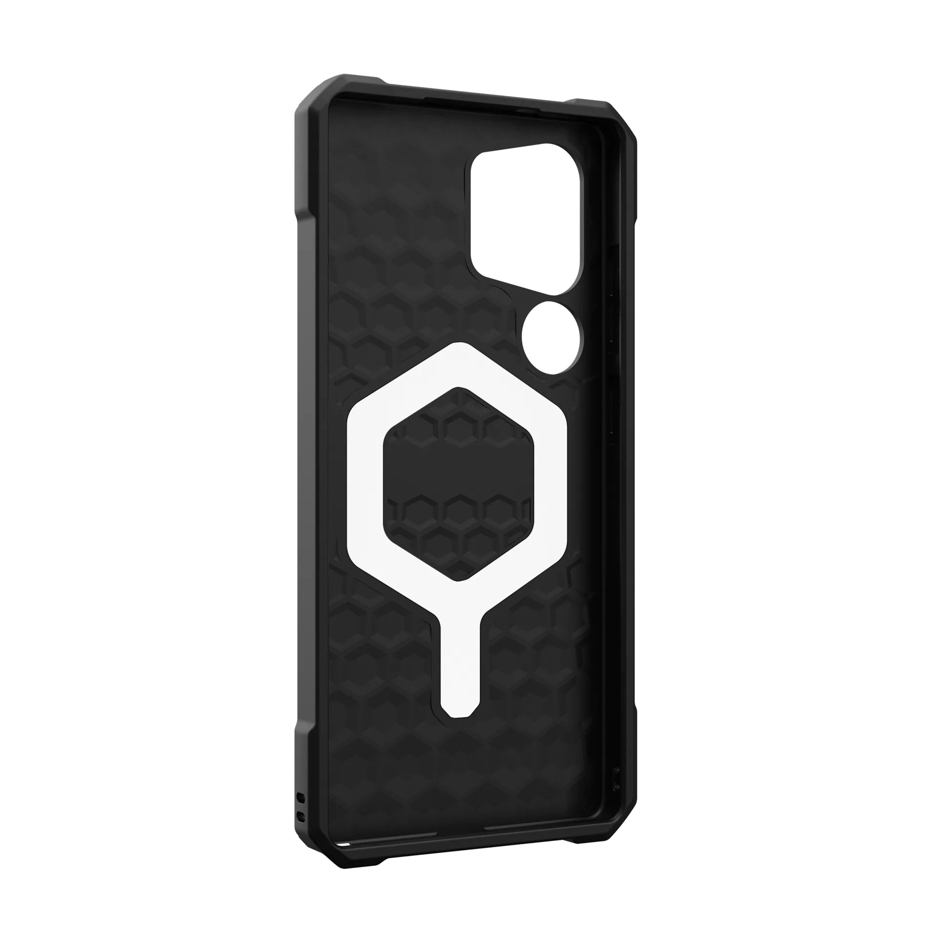 Urban Armor Gear UAG Essential Armor Backcover – für Samsung Galaxy S25 Ultra, Kunststoff, Schwarz, bis 4,6 m sturzsicher