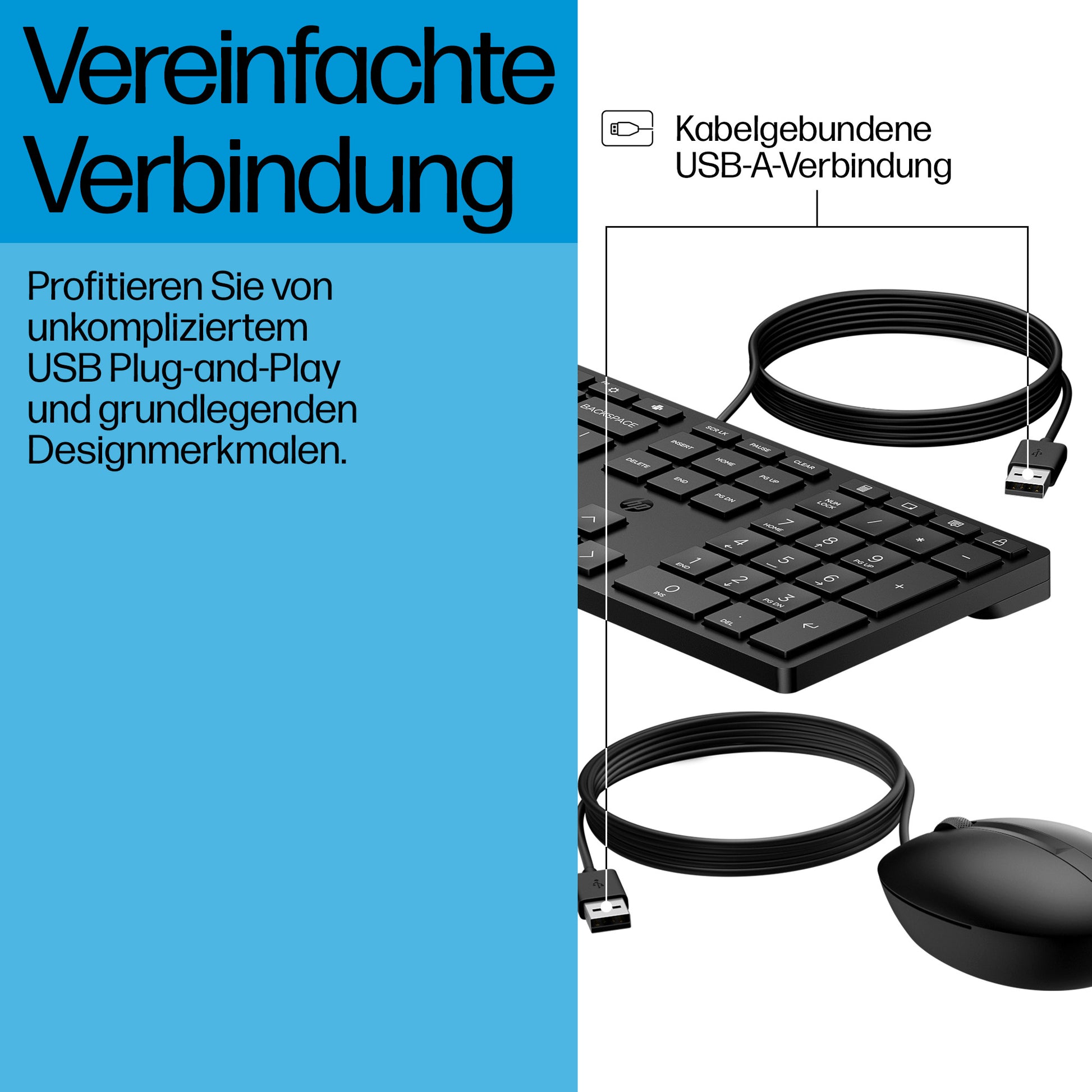 HP 320MK – Tastatur, kabelgebunden