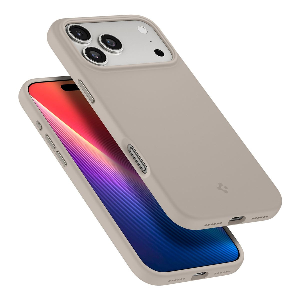 Spigen Liquid Air – Backcover – für Apple iPhone 17 Pro – Silikon+TPU, Dunkelblau, bis 2 m Sturzsicher