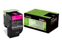 Lexmark Toner 80C20M0 – magenta, 1000 Seiten – für Lexmark CX310/CX510