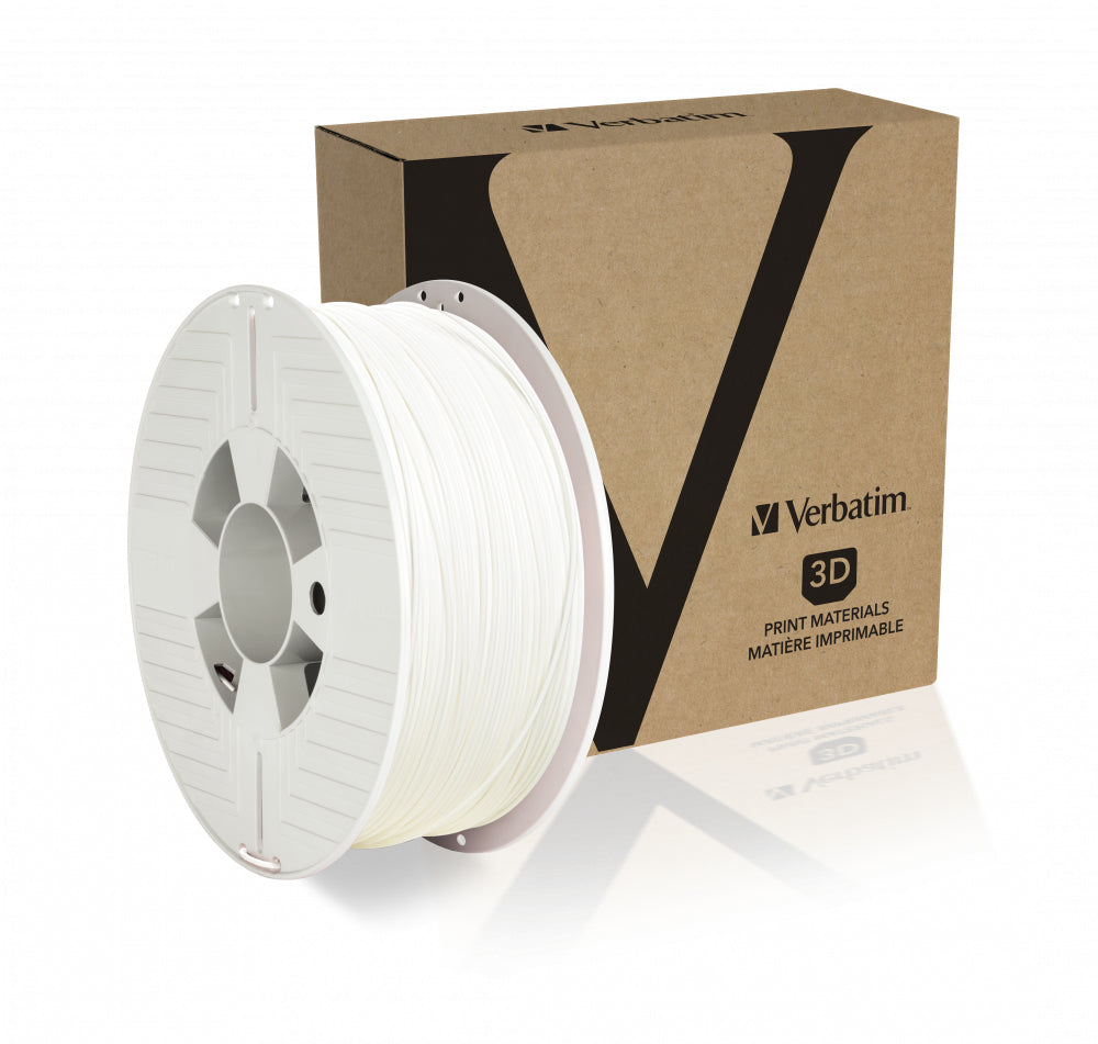 Verbatim Filament ABS – 1,75 mm, 1 kg – Weiss – 1 Stück