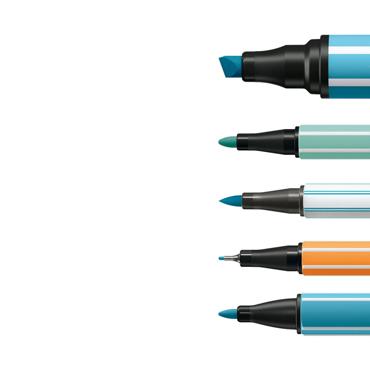 Stabilo Fineliner – 55er-Set – sortiert