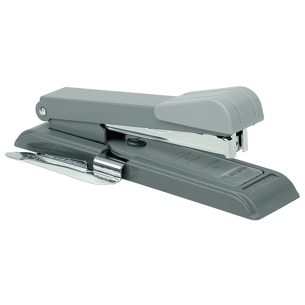 Bostitch B8 Hefter, 26 Blatt, Klammernentferner, Oberlade-Mechanik, Einlegetiefe 65 mm, Grau