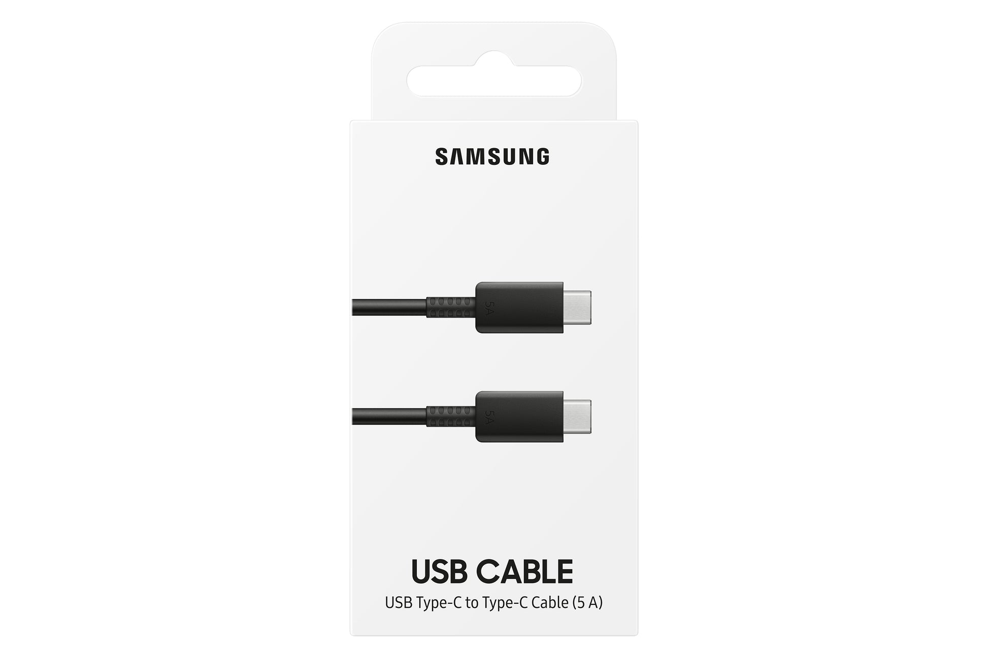 Samsung USB-Kabel USB-C auf USB-C – USB 2.0 (480 Mbit/s) – 1 m – Schwarz