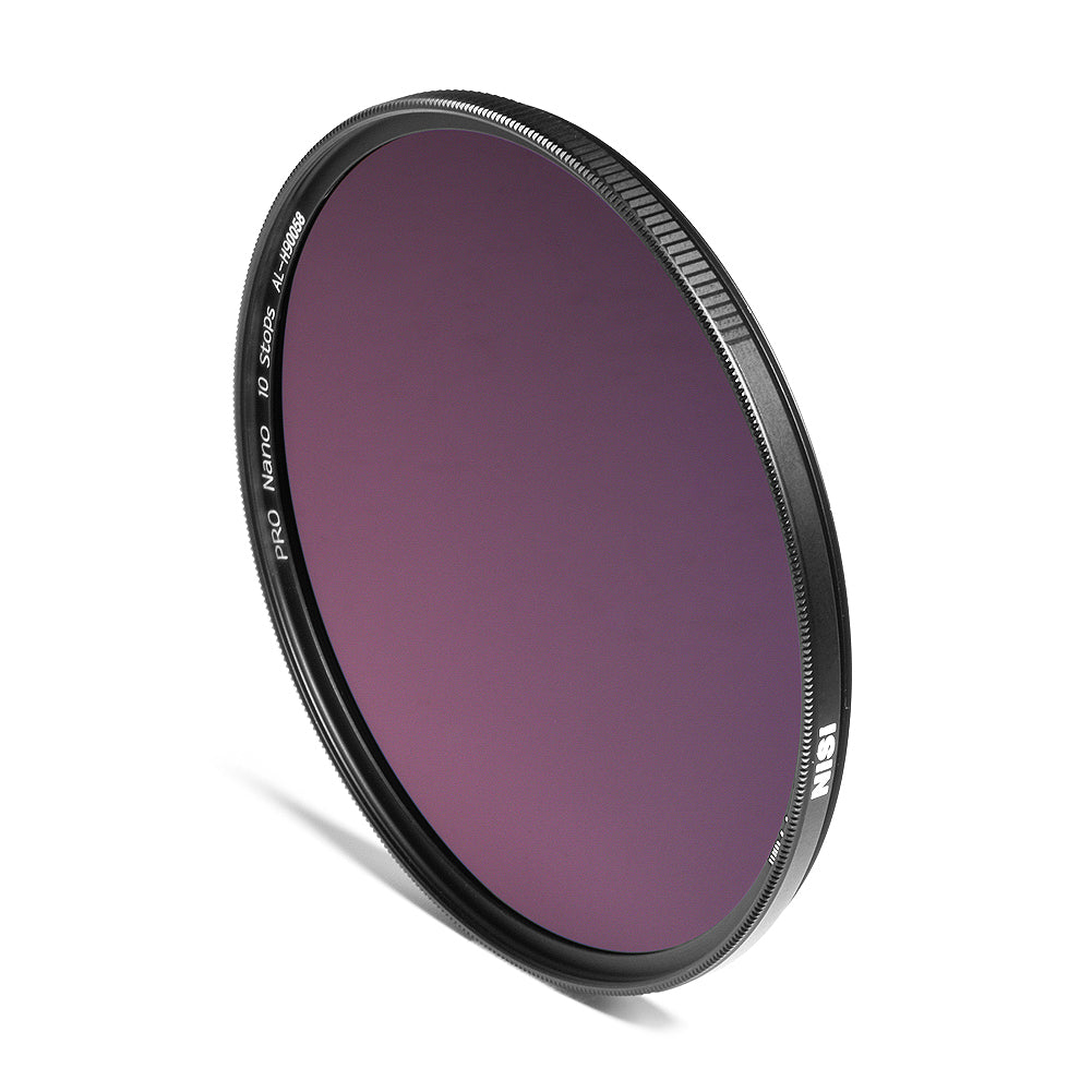 NiSi Rundes Professionelles Filter-Kit – ND1000 (10 Blenden), 82 mm – mit Tragetasche – 4er-Pack