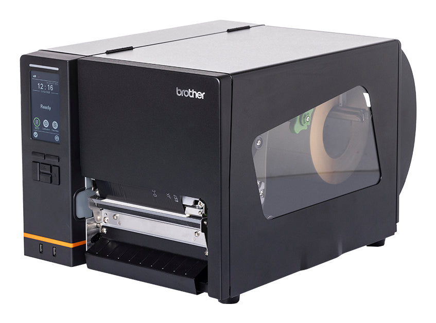 Brother TJ-6521TN – Etikettendrucker, Thermodirekt/Thermotransfer, bis 173 mm, Auto-Cutter, 203 × 300 dpi