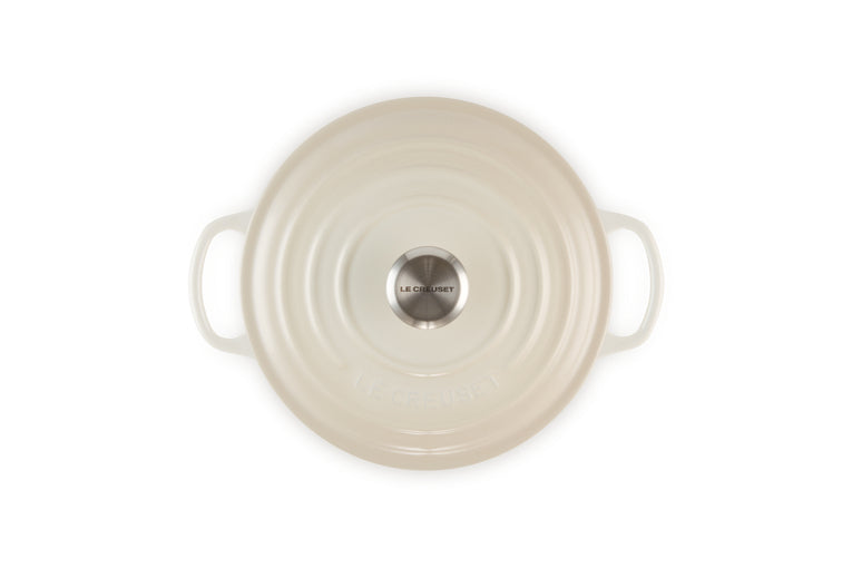 Le Creuset Kochtopf Signature – 2,4 l, Ø 21,5 cm, Gusseisen, Emaille, für Induktion, Gas, Glaskeramik u. a., B