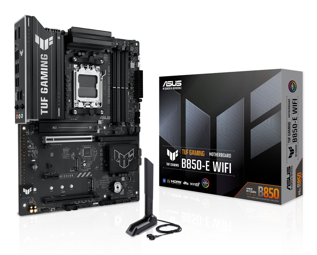 ASUS TUF GAMING B850-E WIFI – Mainboard – AM5, AMD B850, ATX, DDR5