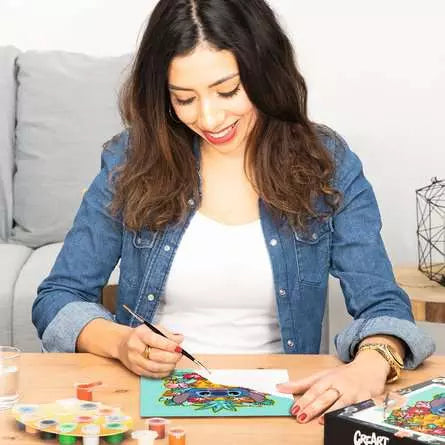 Ravensburger CreArt – Malen-nach-Zahlen-Set – Disney Stitch – 30 × 24 cm – ab 12 Jahren