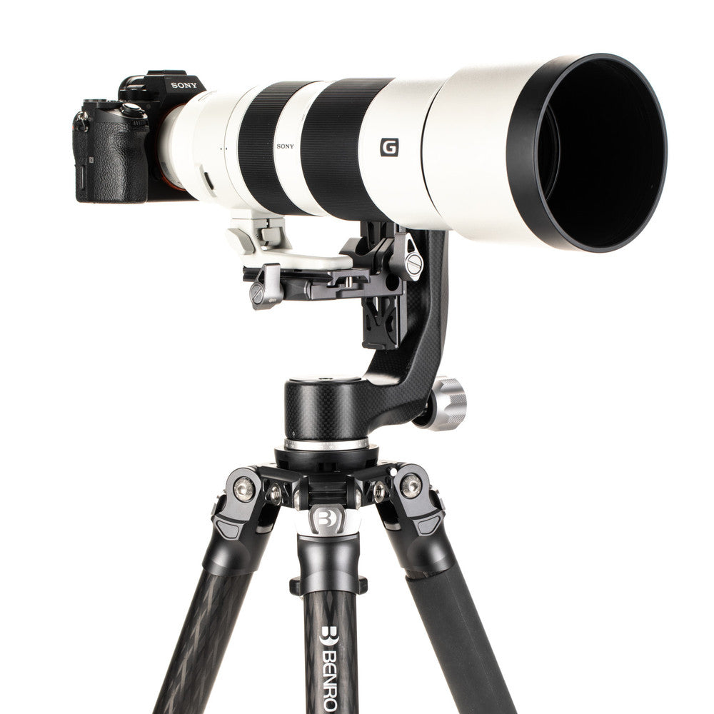 Benro TMTH44C Mammoth Carbon Dreibeinstativ – 160 cm, 25 kg Traglast – 57 cm eingeklappt – 1/4" & 3/8" Gewinde