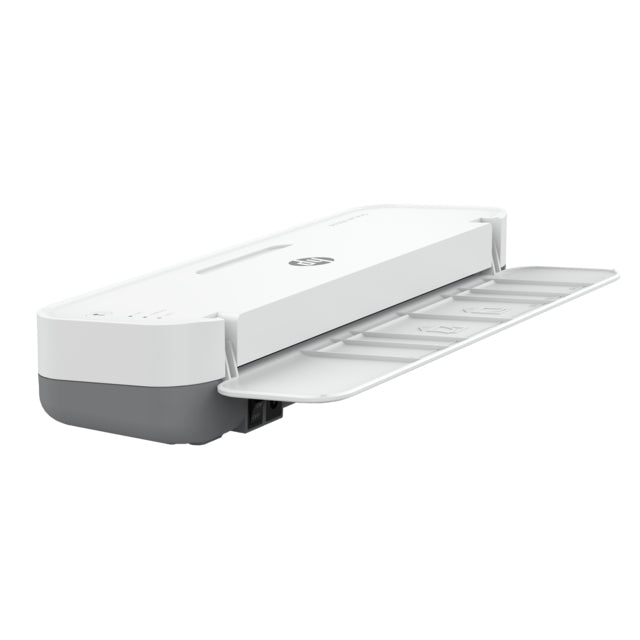 HP OneLam 400 Laminiergerät A3 – 2-Rollen, 75–125 µm, Kaltlamination, Aufheizzeit 4 Min., 600 mm/min, Weiss