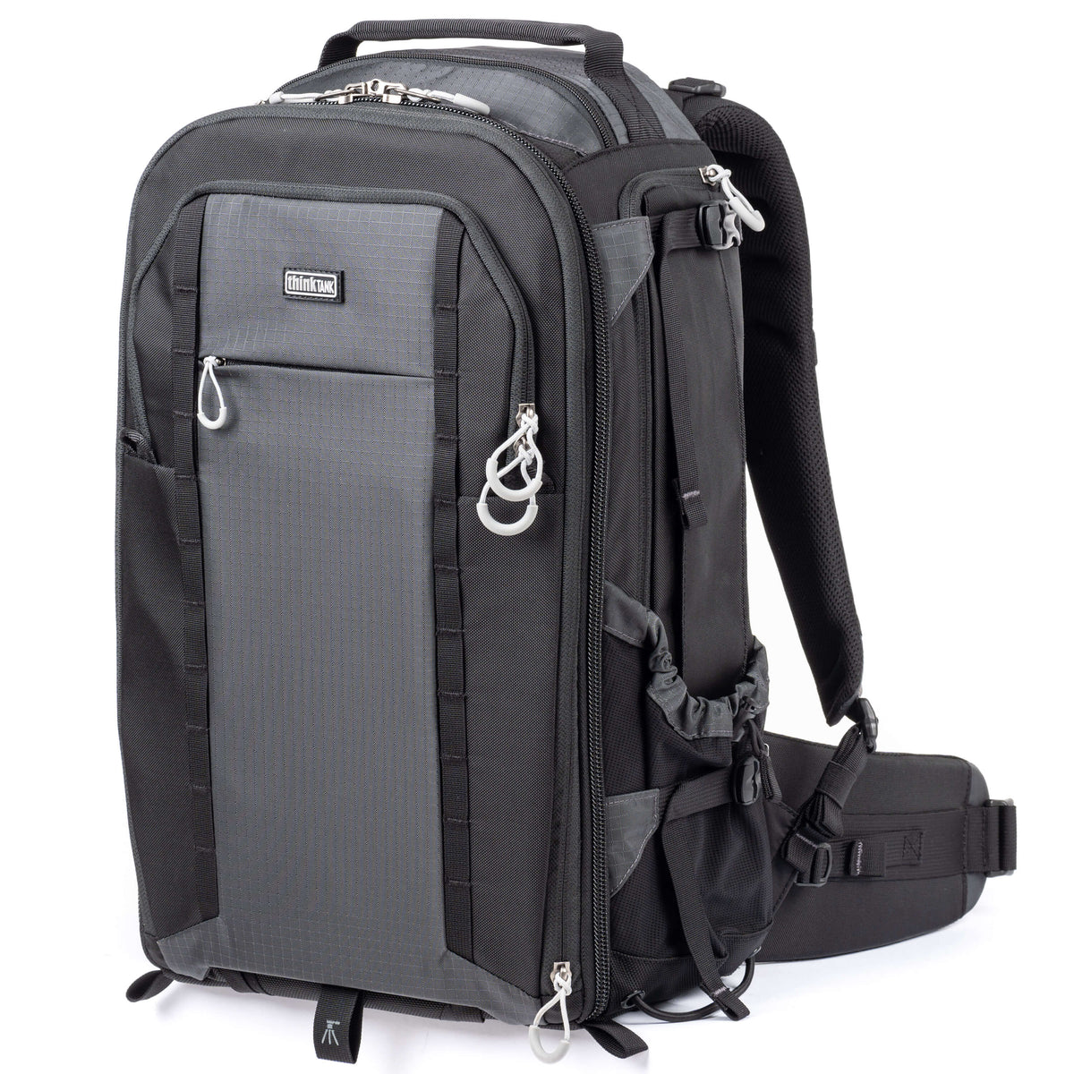 Think Tank FirstLight Rucksack – 35 l, 6 Objektive, wasserfest – für DSLR, Systemkamera, Drohne – Schwarz