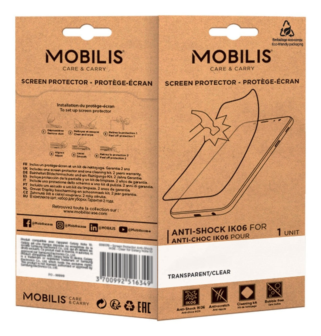 Mobilis Displayschutz, Antibakteriell – für Zebra MC3400/MC3450