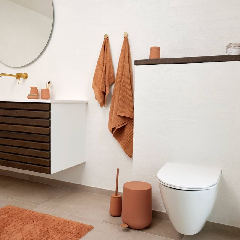Zone Denmark Papierkorb Nova – 3 l – Kunststoff, Gelb – Ø 205 × H 235 mm