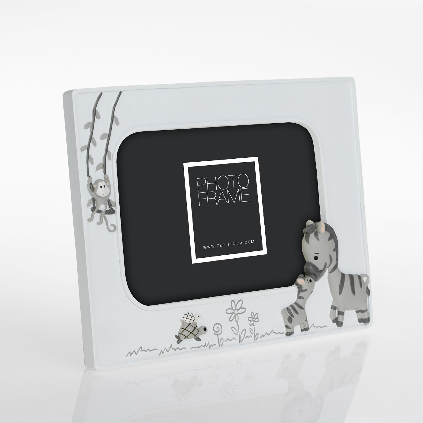 ZEP Bilderrahmen – für 15 × 10 cm – Harz, weiss