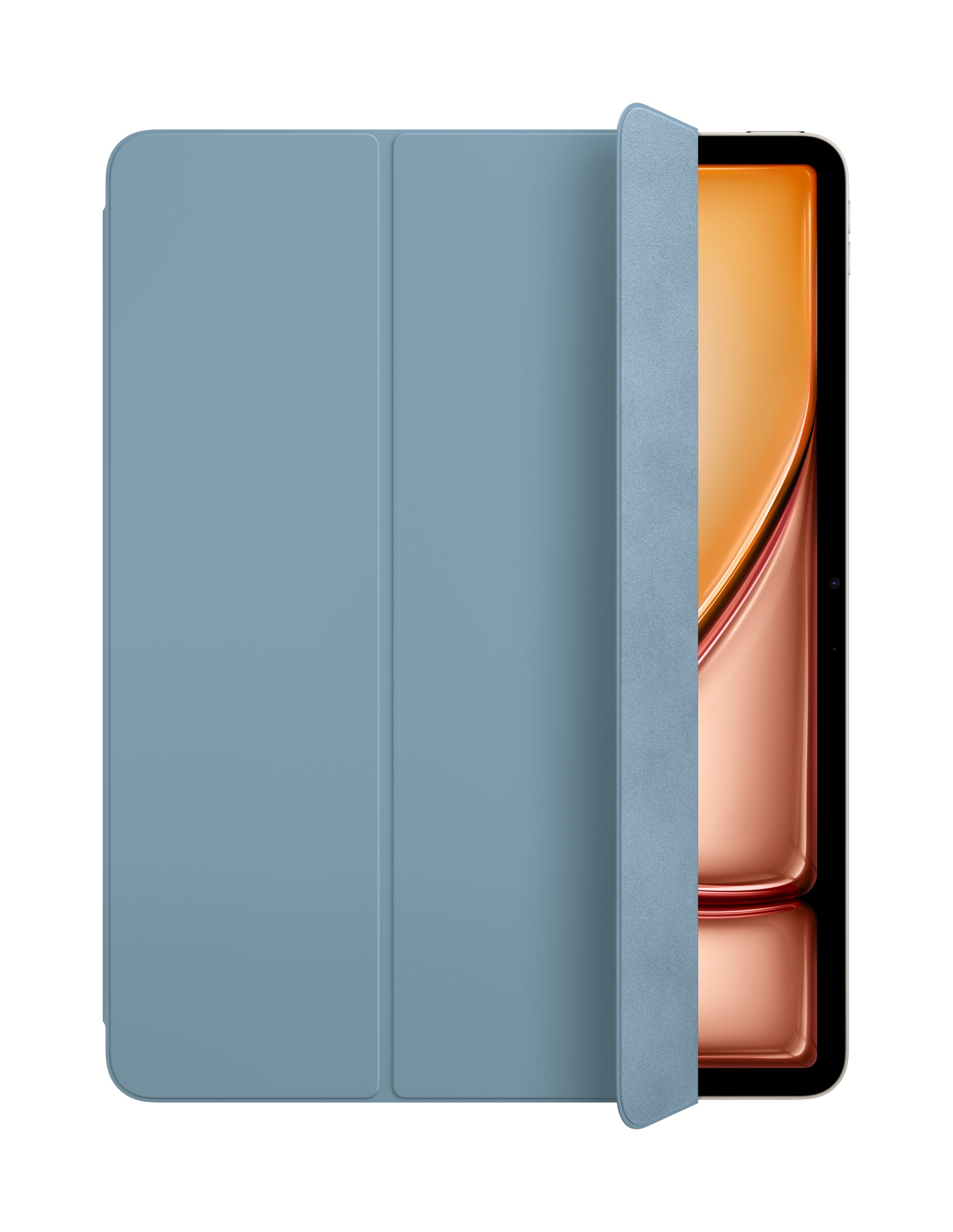 Apple Smart Folio Denim Notebook-Schutzhülle – für iPad Air 13" (M2/2024), PU, blau