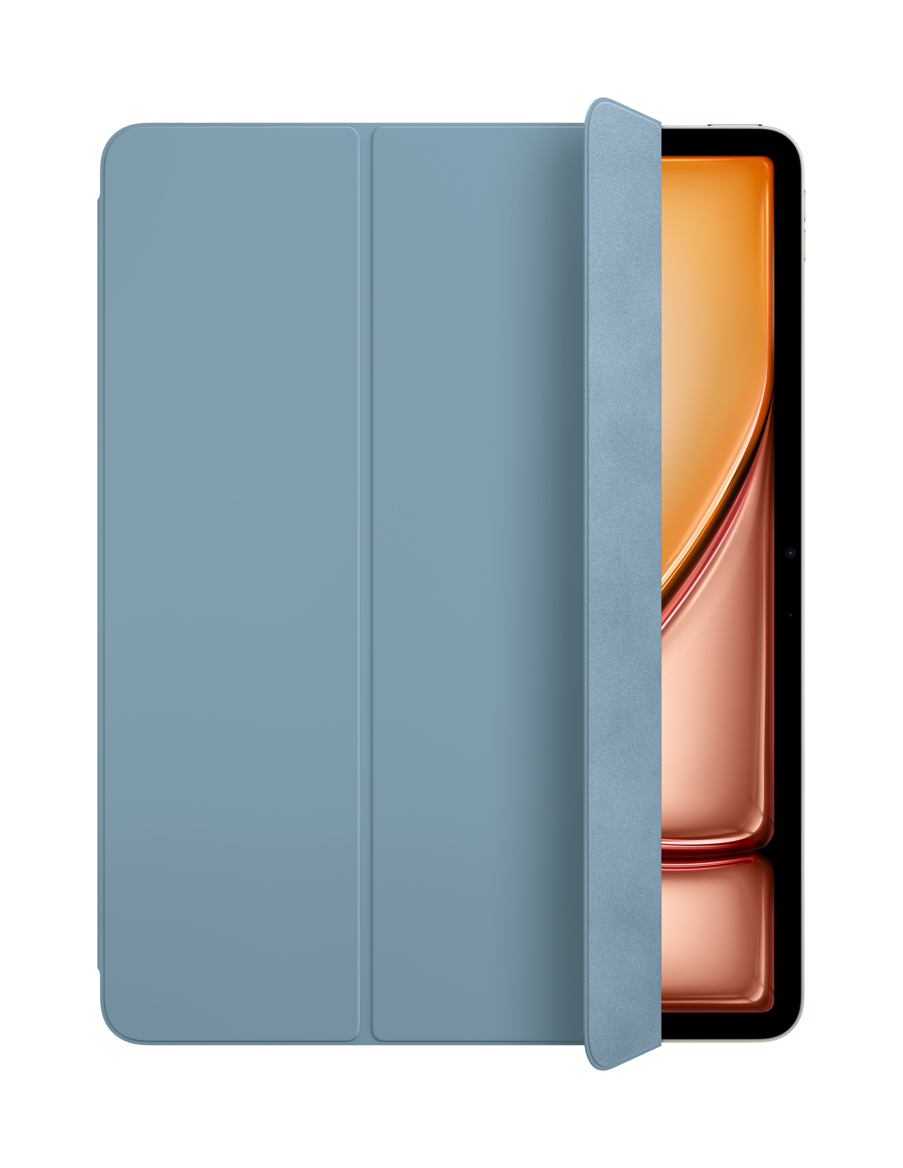 Apple Smart Folio Denim Notebook-Schutzhülle – für iPad Air 13" (M2/2024), PU, blau