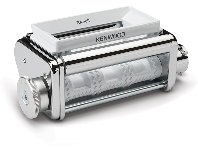 Kenwood Pasta-Vorsatz MAX94.A0ME – für Chef-Küchenmaschinen, Edelstahl, Chrom