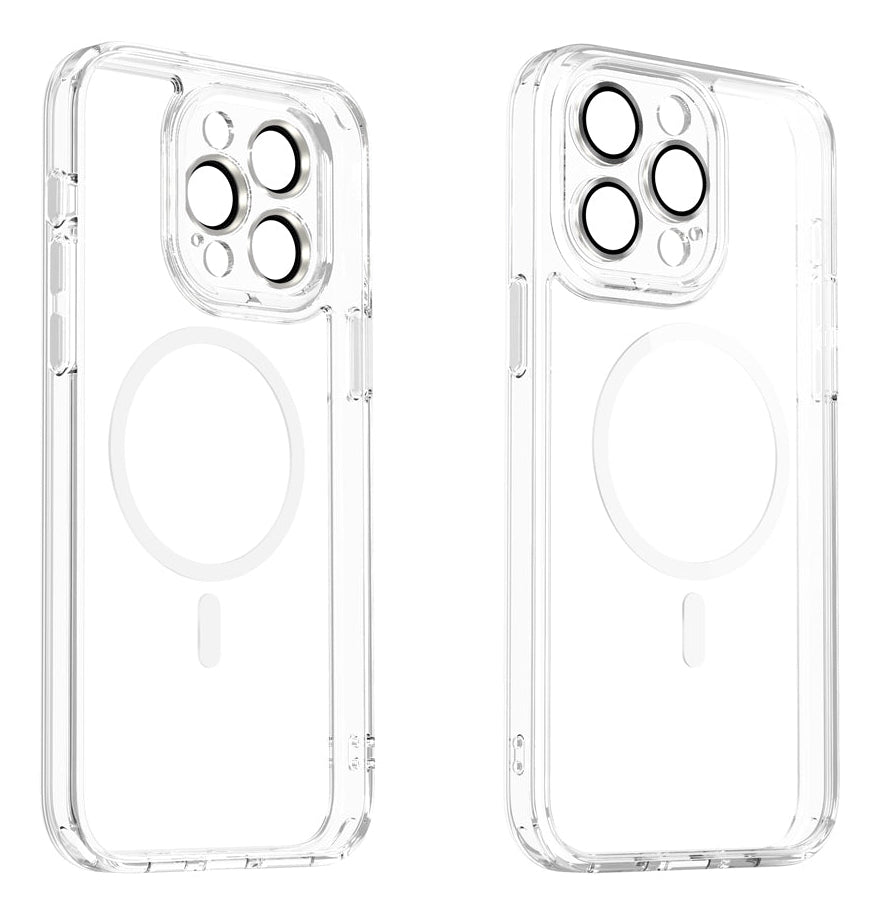 Valenta Trend MagSafe Hülle – für iPhone 15 Pro Max, Transparent, TPU