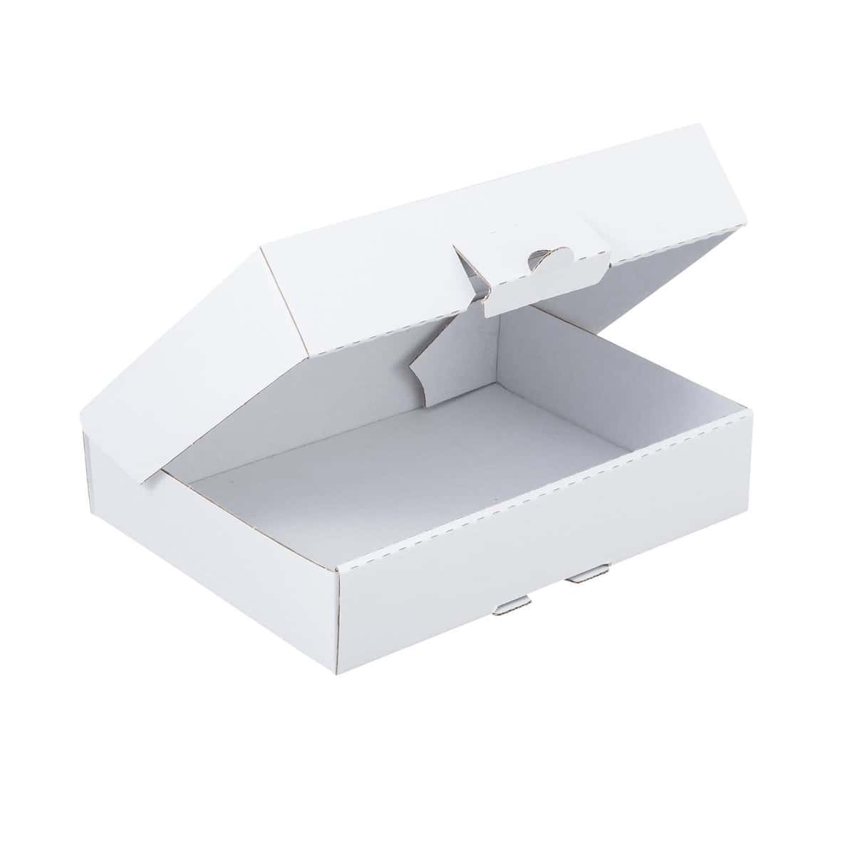 Brieger Versandkarton – 225 × 115 × 55 mm, einwellig, weiss – 1 Stk.