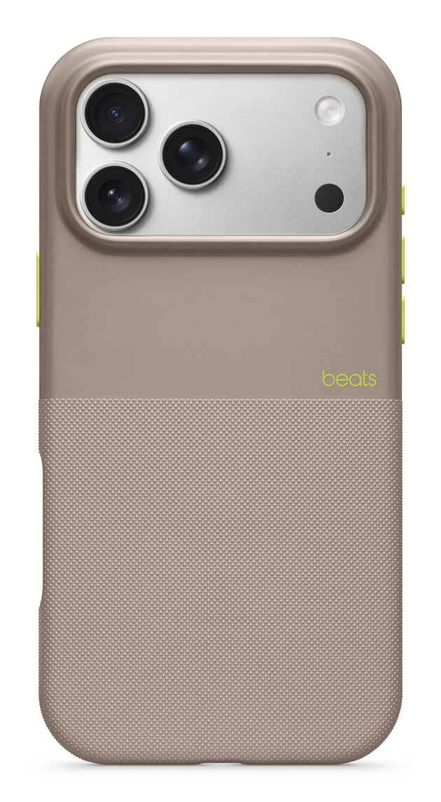 Apple Backcover Beats – für Apple iPhone 17 Pro Max – beige – TPU – MagSafe kompatibel