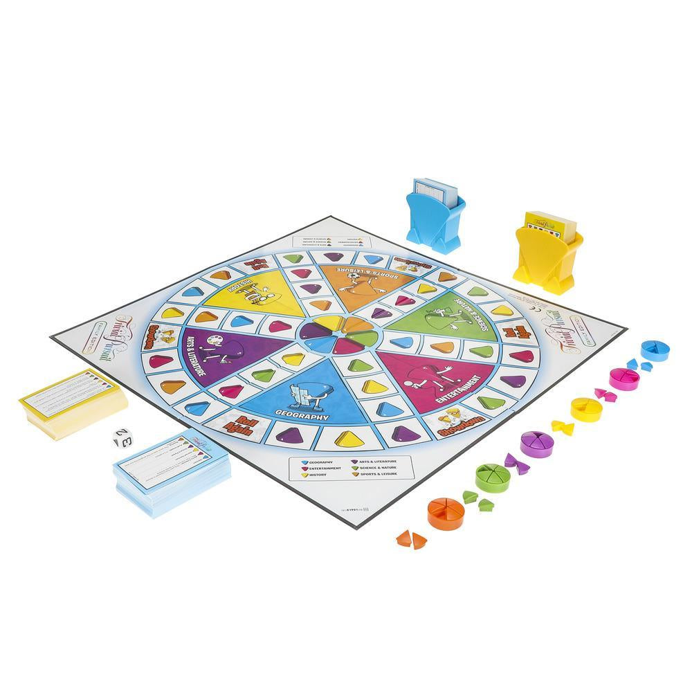 Hasbro Trivial Pursuit Familienausgabe – Quiz- & Wissensspiel, 2–6 Spieler, ab 8 Jahren, 45 Min., DE