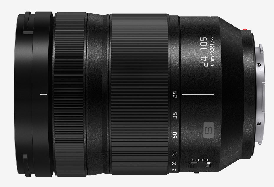 Panasonic Lumix S 24–105 mm f/4 L-Mount Objektiv – Bildstabilisator, 77 mm Filter – für Vollformat