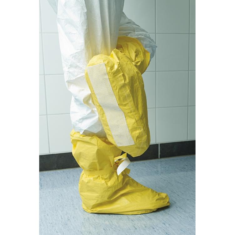 Dupont tychem DuPont – Tychem 2000 C Überstiefel – 48 cm – Gelb, rutschhemmende Sohle, verschweisste Nähte