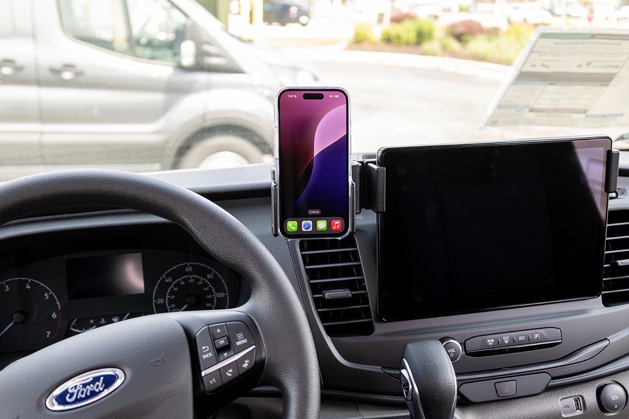 Brodit ProClip – Auto-Halterung – Armaturenbrett – für Ford Transit (2025–2026) – Schwarz