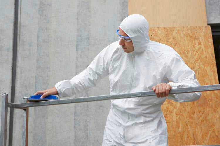 S.T. Dupont DuPont – Schutzanzug ProShield Basic – XXL – Weiss, SMS, Typ 5/6, 1 Stück