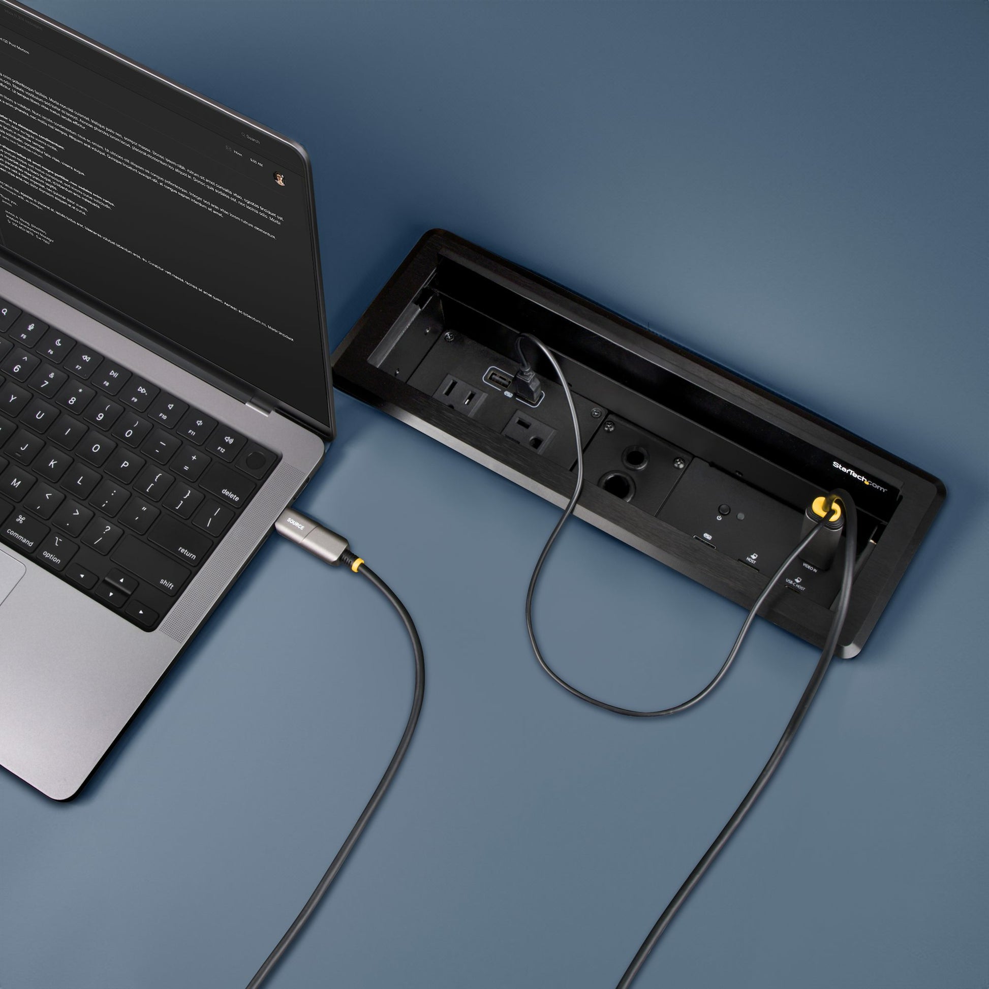 StarTech.com USB-C zu HDMI Kabel – 4K (3840 × 2160) @ 60 Hz, HDMI 2.1, 9,15 m, Aktiv, Schwarz