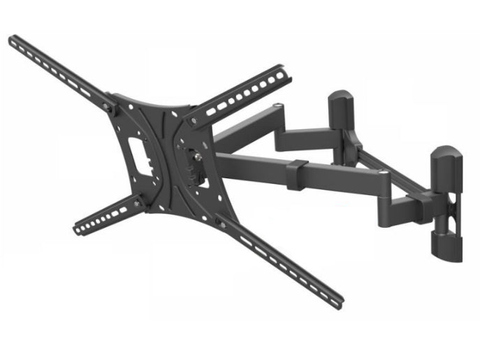 Barkan Mounting Systems Barkan WH-464-SW – Wandhalterung, schwenkbar, drehbar, bis 90", VESA 75×75–600×400, bis 60 kg, schwarz