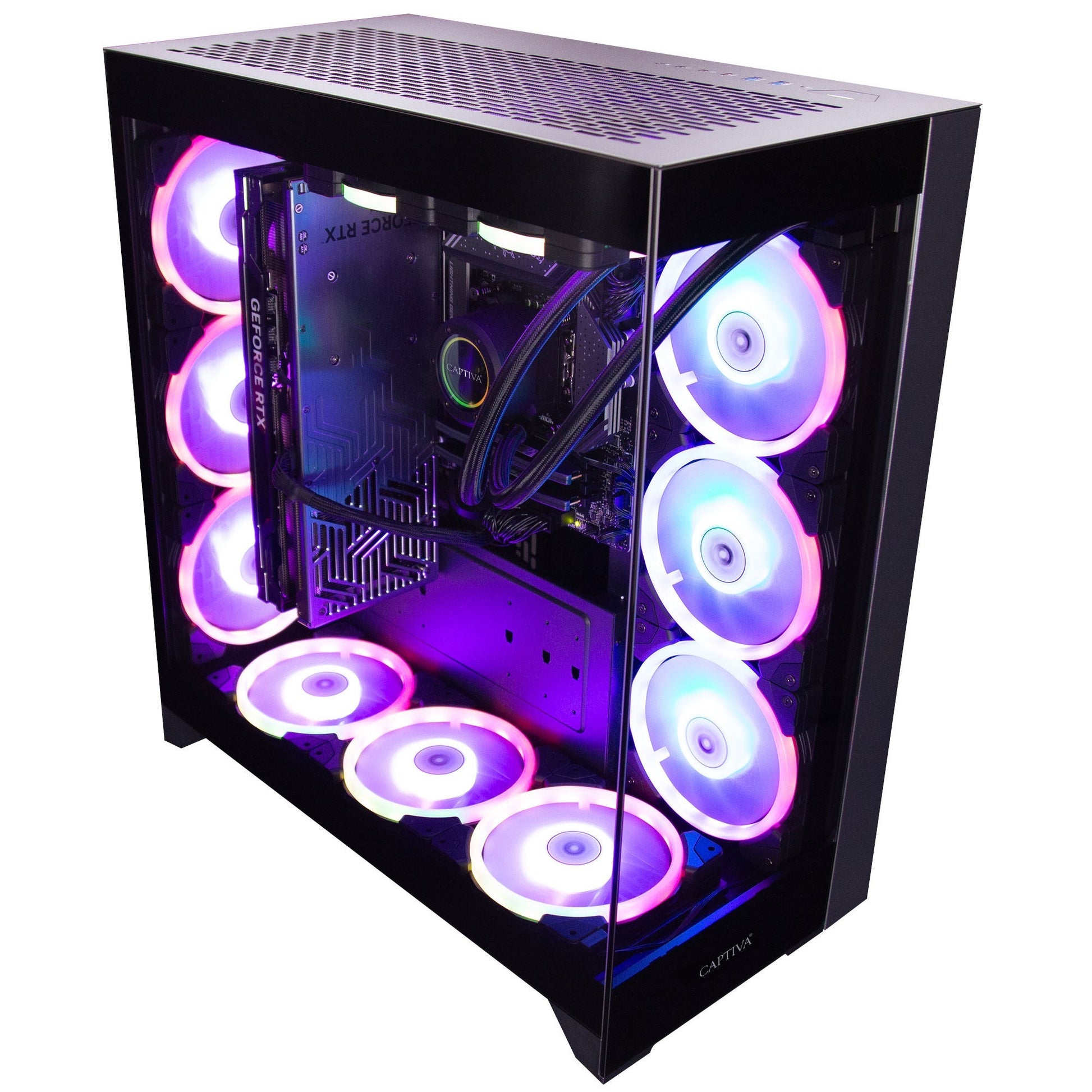 Captiva Ultimate Gaming R89-514 Tower – AMD Ryzen 7 9800X3D, 64 GB RAM, 2 TB SSD, Windows 11 Home