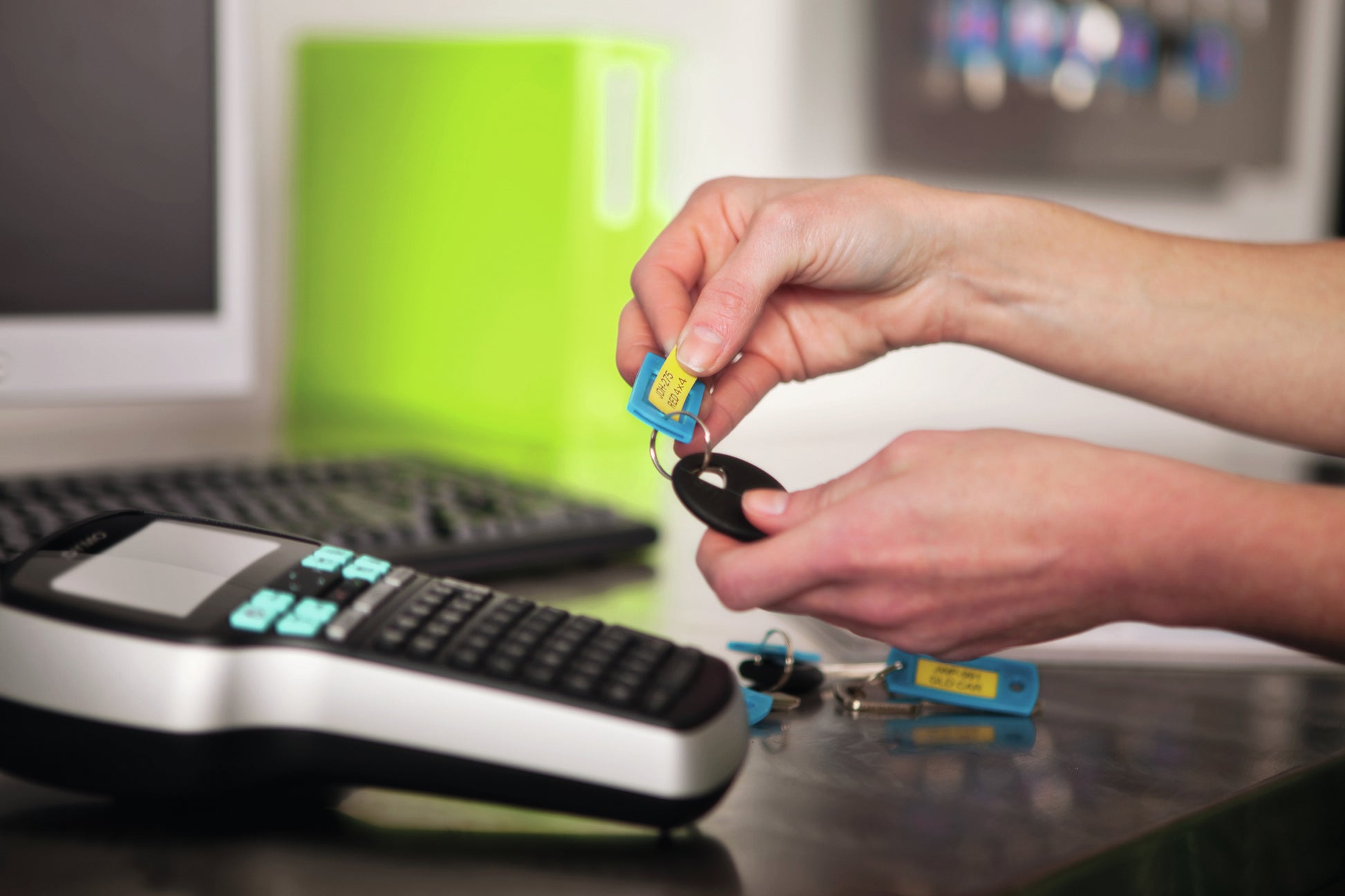 DYMO LabelManager 420P – Beschriftungsgerät für D1-Bänder 6–19 mm, USB
