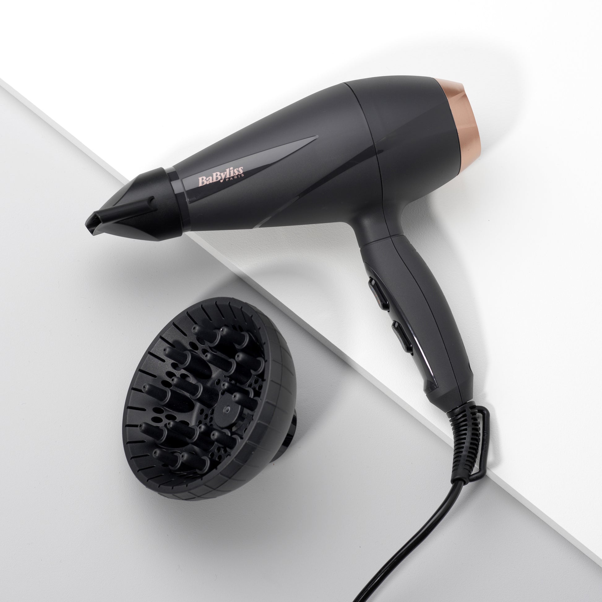 BaByliss Haartrockner Smooth Pro 2100 – 2100 W, AC-Motor, Ionenfunktion, Cool Shot – Schwarz
