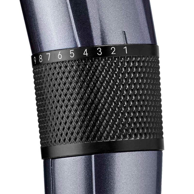 BaByliss Haarschneider E976E – Titan/Edelstahlklingen, Akku 60 min – Schnittlänge 0,5 mm–2,5 cm – Schwarz