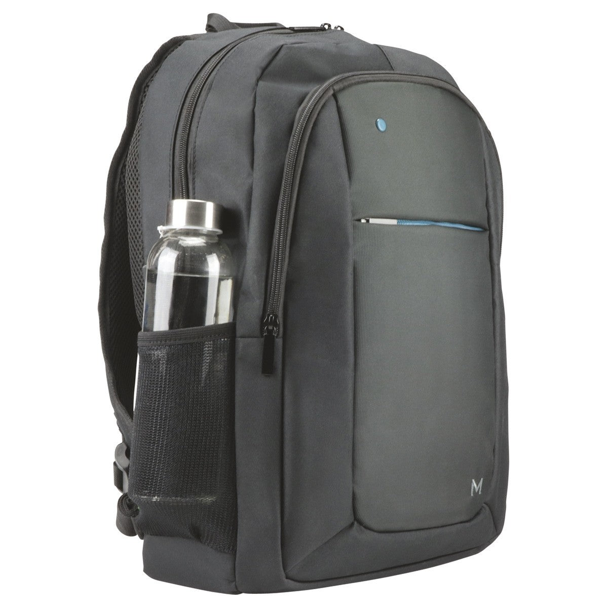 Mobilis THEONE – Notebook-Rucksack – für 14–15,6" Notebook, Blau, Reissverschluss